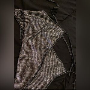 Glitter Halter top